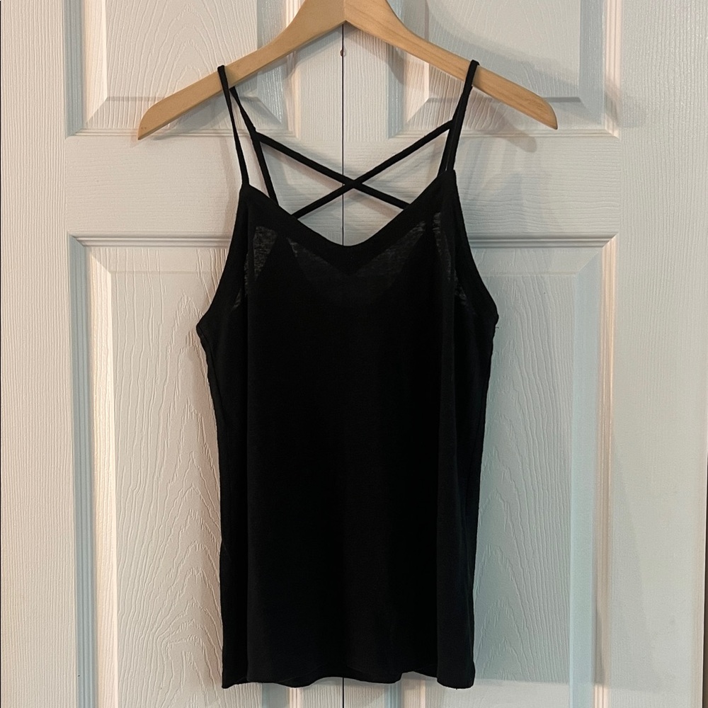 Universal Thread Elegant Black Strappy Camisole